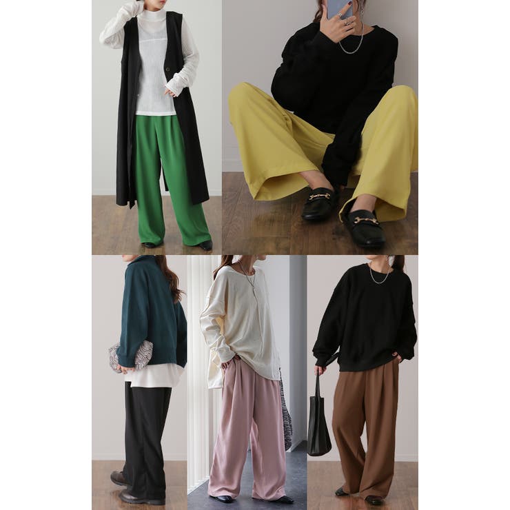 パンツ レディース ワイドパンツ | HUG.U | 詳細画像22 