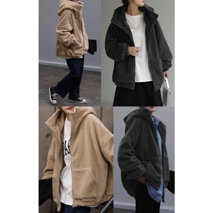 アウター ボアアウター ボアコート | HUG.U | 詳細画像16 