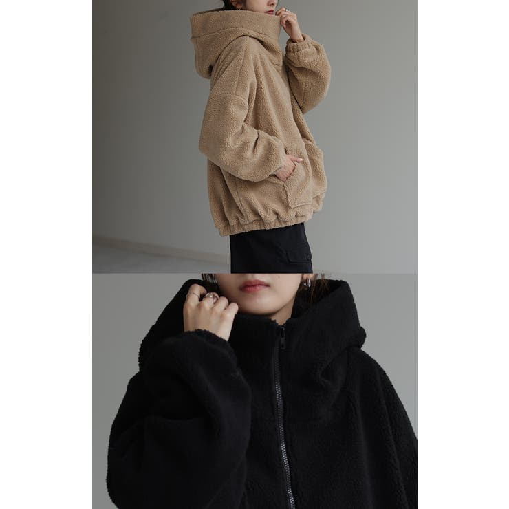 アウター ボアアウター ボアコート | HUG.U | 詳細画像24 