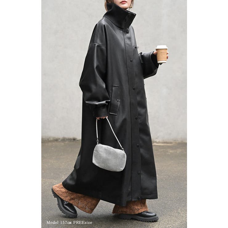 アウター コート ロング | HUG.U | 詳細画像21 