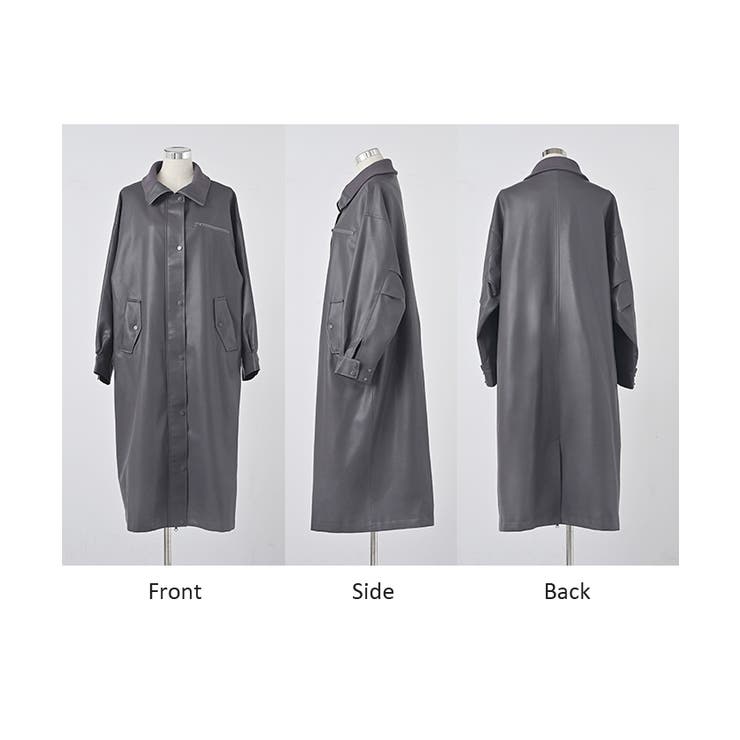 アウター コート ロング | HUG.U | 詳細画像22 