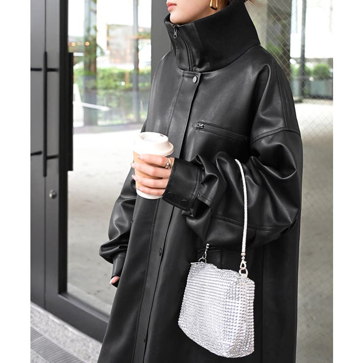 アウター コート ロング | HUG.U | 詳細画像3 