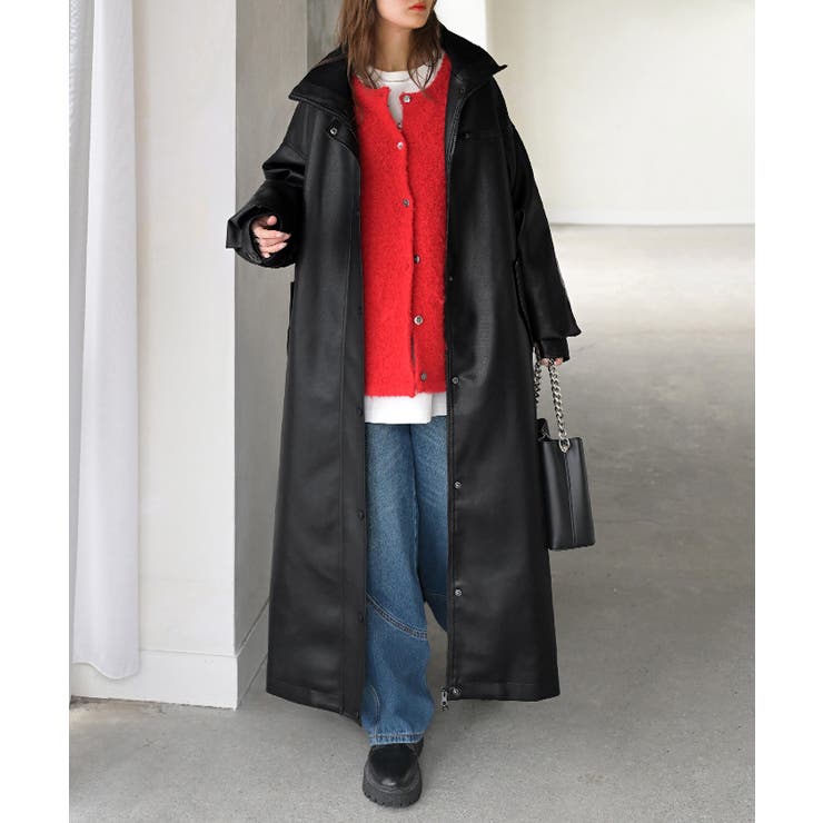 アウター コート ロング | HUG.U | 詳細画像5 