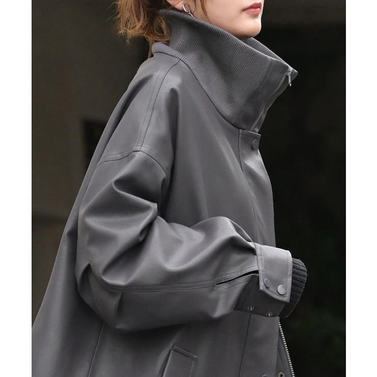 アウター コート ロング | HUG.U | 詳細画像7 