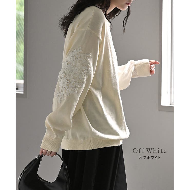 カーディガン レース 綿100 | HUG.U | 詳細画像16 