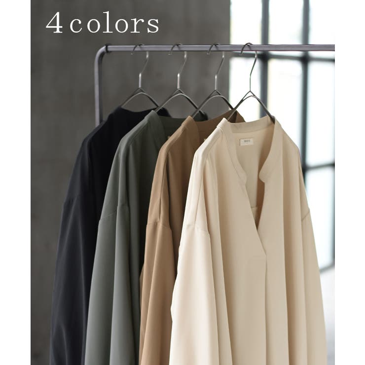 シャツ バックプリーツ ブラウス | HUG.U | 詳細画像10 