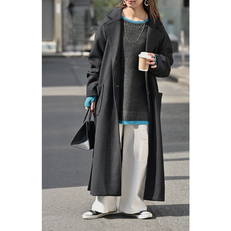 ニット バイカラー リブ編み | HUG.U | 詳細画像16 