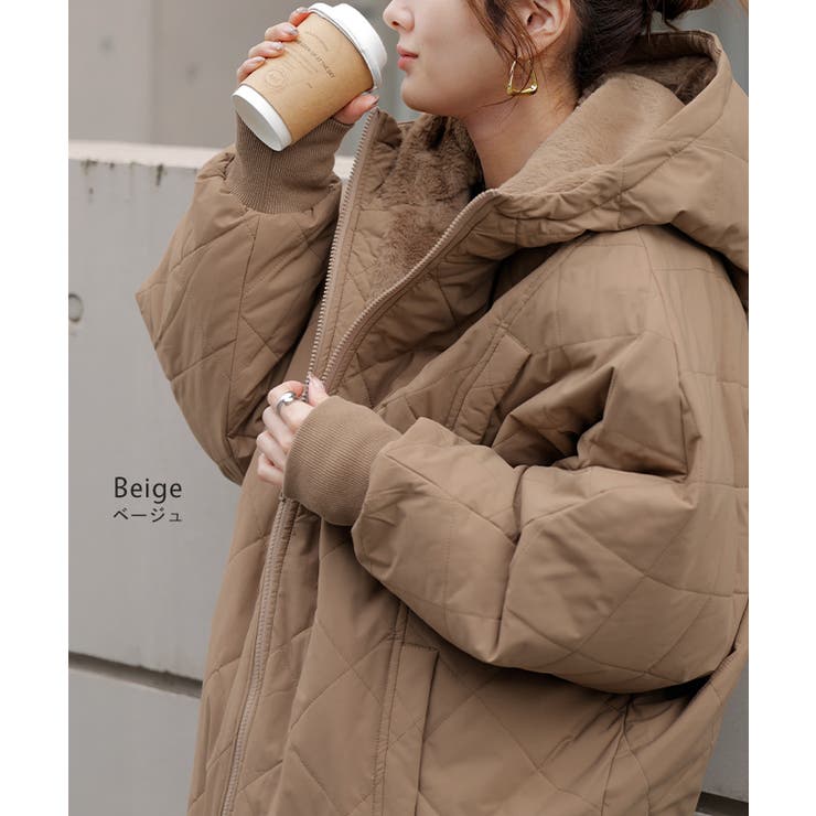 アウター 中綿 キルティング | HUG.U | 詳細画像10 