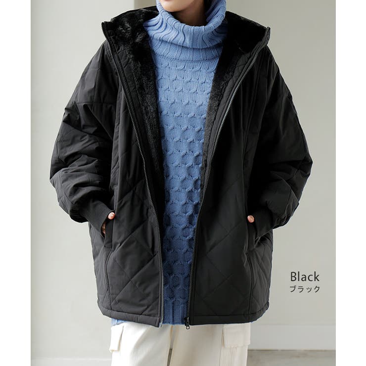 アウター 中綿 キルティング | HUG.U | 詳細画像14 