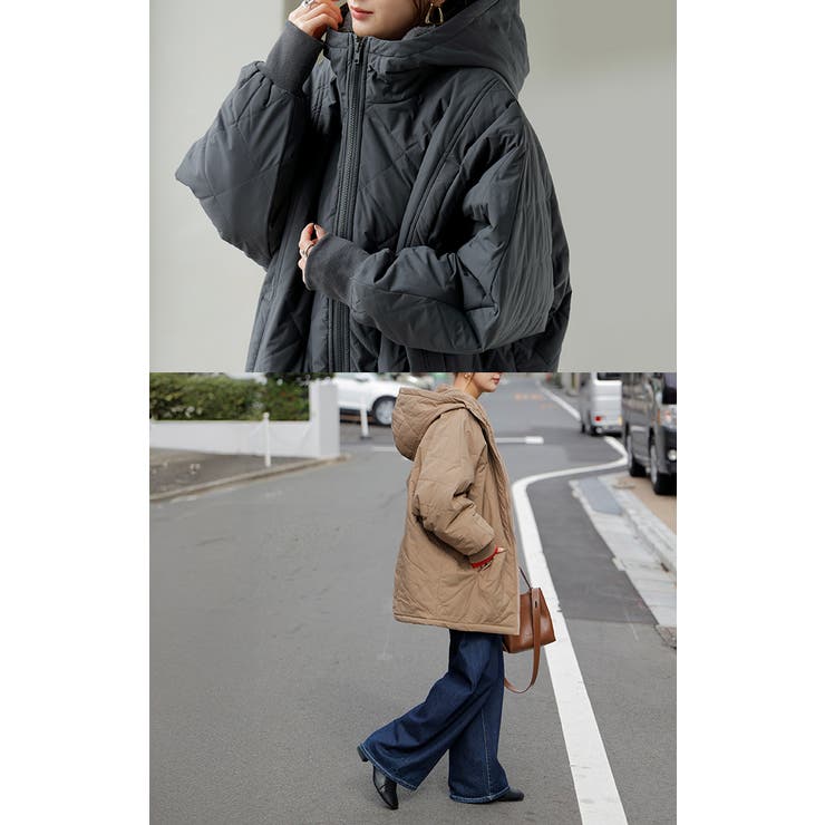 アウター 中綿 キルティング | HUG.U | 詳細画像16 