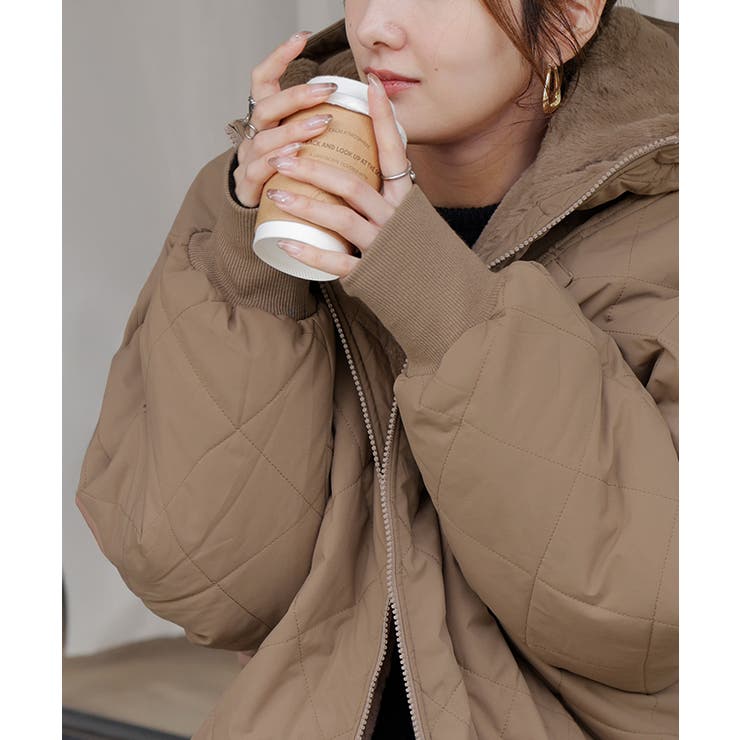 アウター 中綿 キルティング | HUG.U | 詳細画像21 