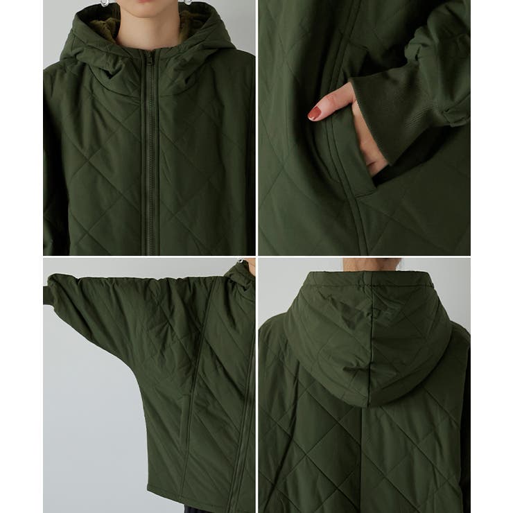 アウター 中綿 キルティング | HUG.U | 詳細画像22 