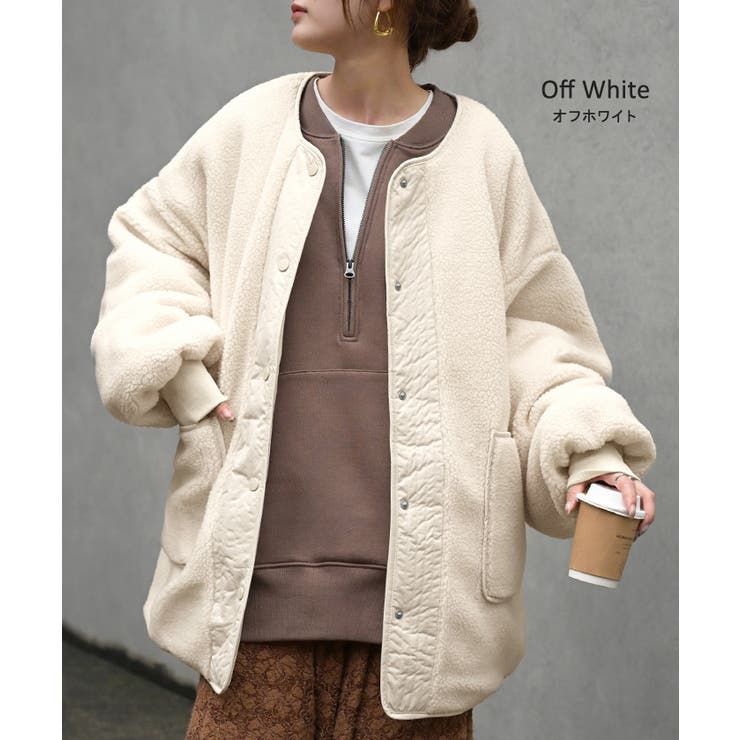 アウター リバーシブル ボア | HUG.U | 詳細画像16 