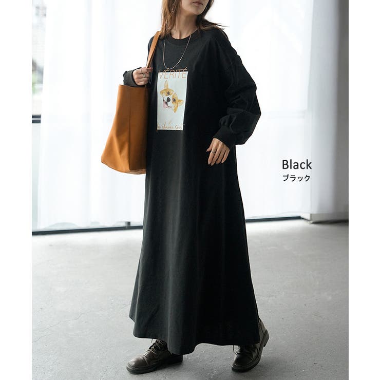 ワンピース コーギー プリント | HUG.U | 詳細画像12 