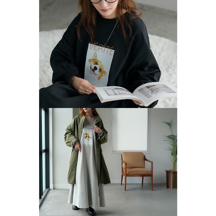 ワンピース コーギー プリント | HUG.U | 詳細画像16 