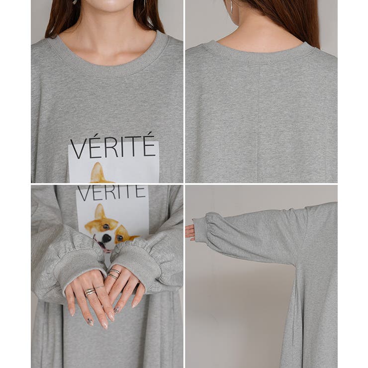 ワンピース コーギー プリント | HUG.U | 詳細画像22 