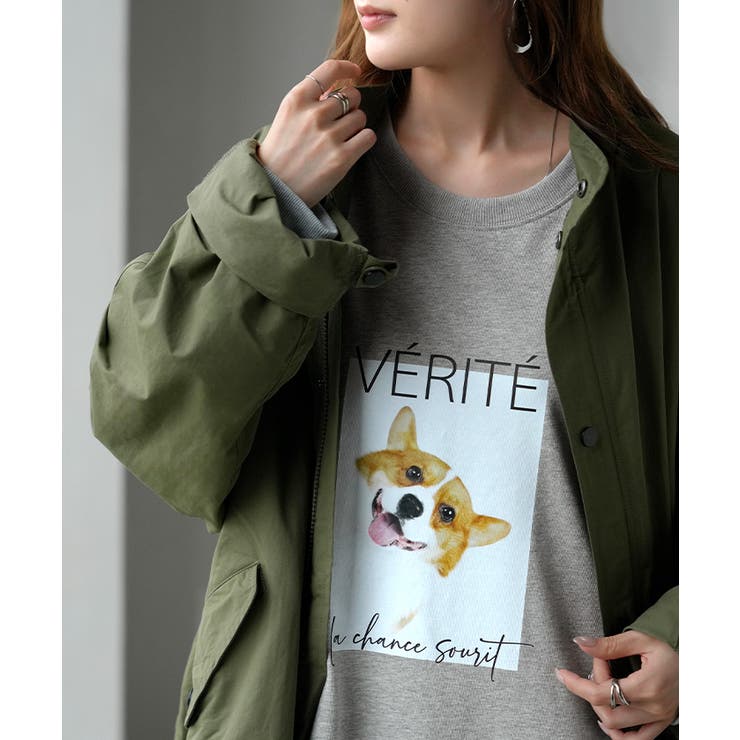 ワンピース コーギー プリント | HUG.U | 詳細画像4 