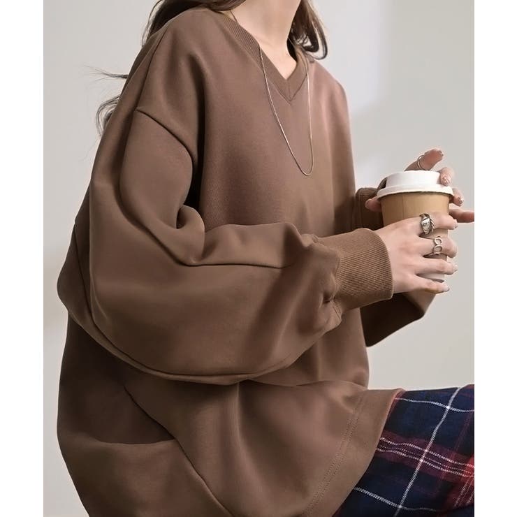 モカブラウン | スウェット タック レディース | HUG.U