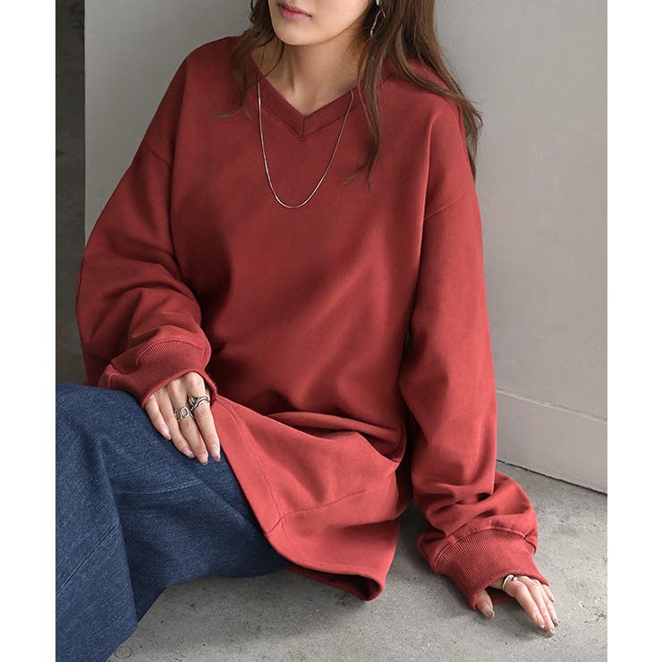 レッド | スウェット タック レディース | HUG.U