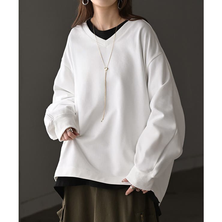 ホワイト | スウェット タック レディース | HUG.U