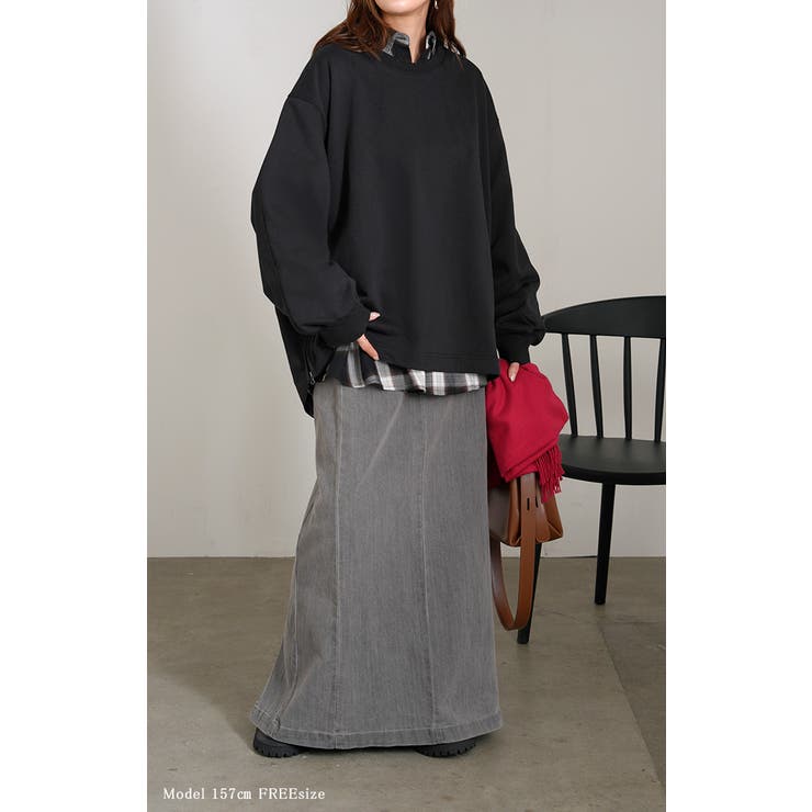 スウェット ファスナー スリット | HUG.U | 詳細画像18 