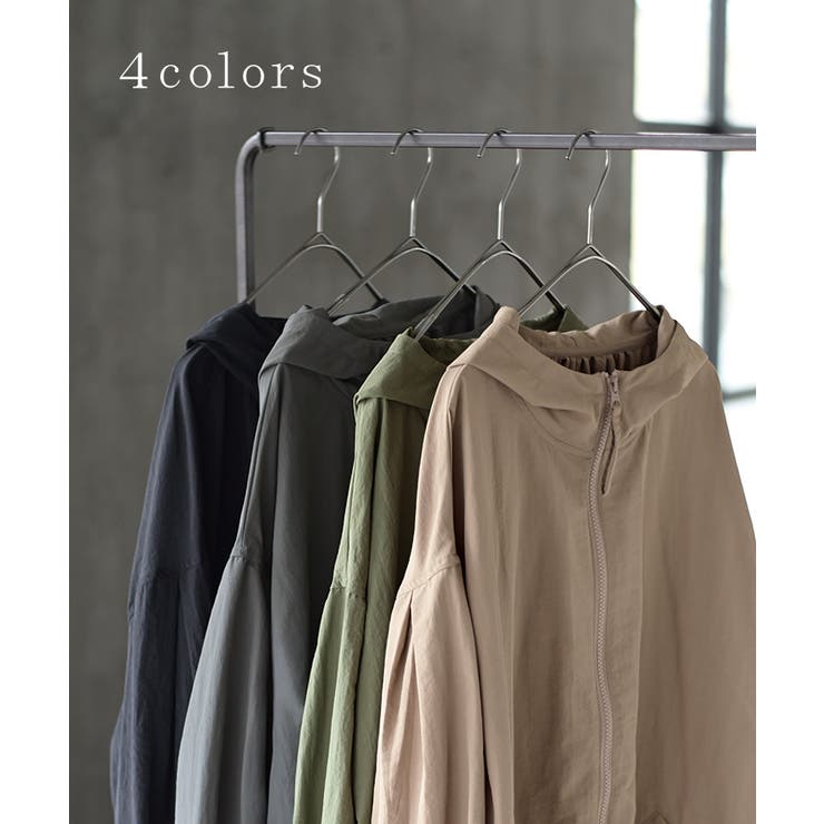 アウター 微撥水 ポケッタブル | HUG.U | 詳細画像11 