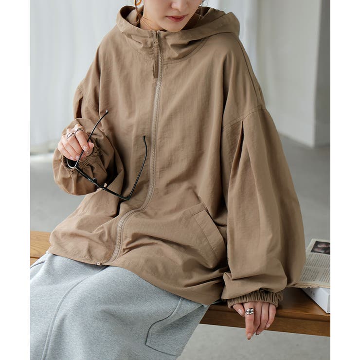 アウター 微撥水 ポケッタブル | HUG.U | 詳細画像5 