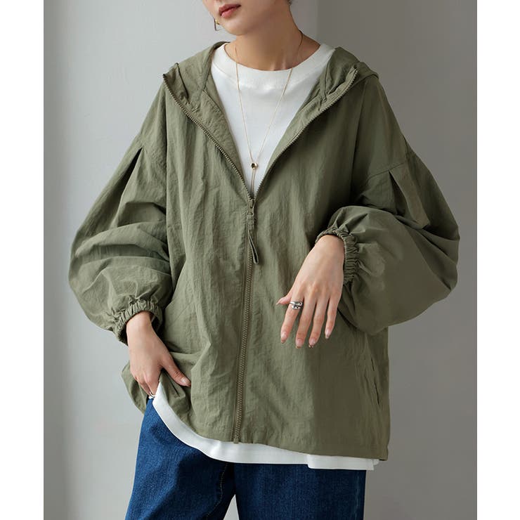 アウター 微撥水 ポケッタブル | HUG.U | 詳細画像9 