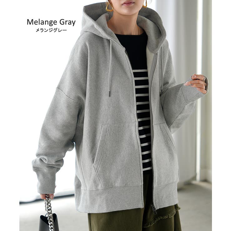 パーカー スウェット 裏起毛 | HUG.U | 詳細画像14 