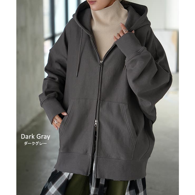 パーカー スウェット 裏起毛 | HUG.U | 詳細画像16 