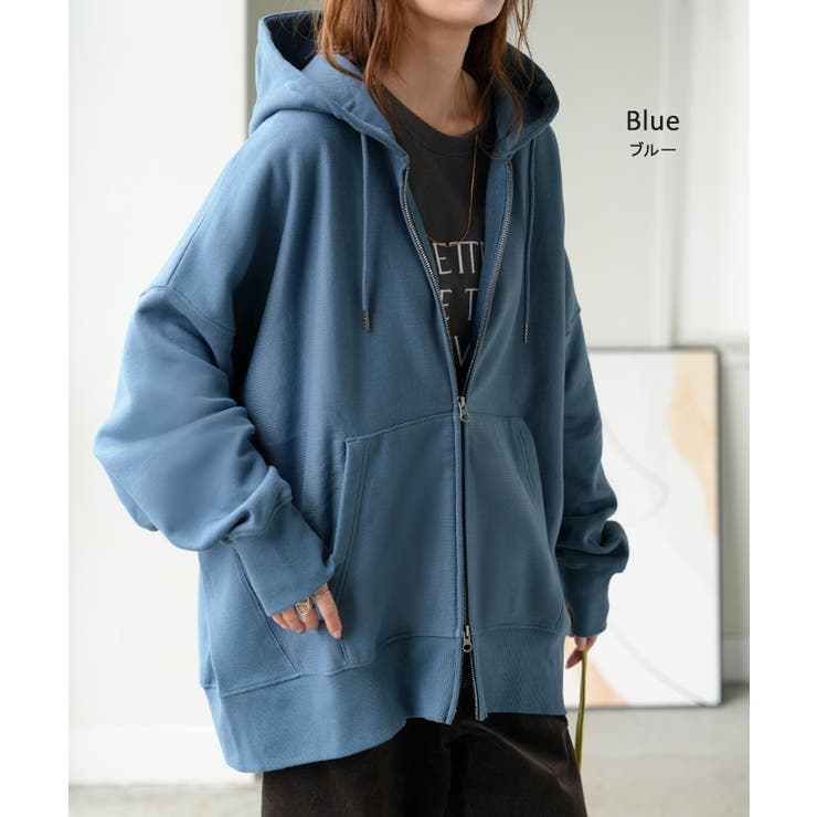 パーカー スウェット 裏起毛 | HUG.U | 詳細画像18 