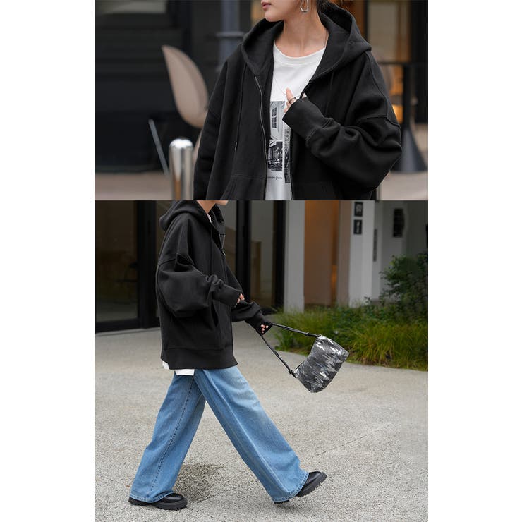 パーカー スウェット 裏起毛 | HUG.U | 詳細画像9 