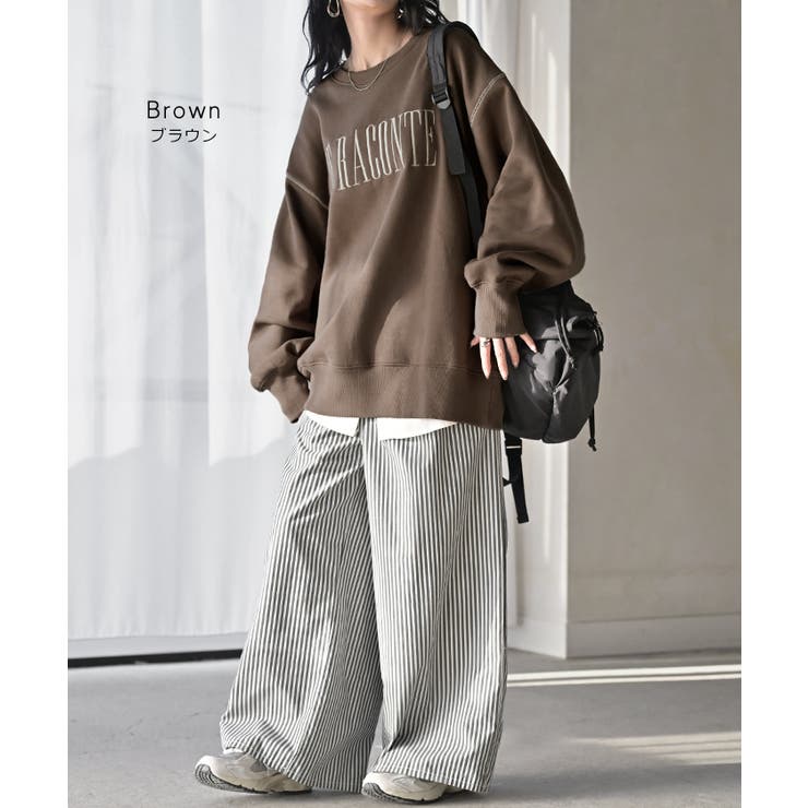 スウェット 裏起毛 ロゴ | HUG.U | 詳細画像15 