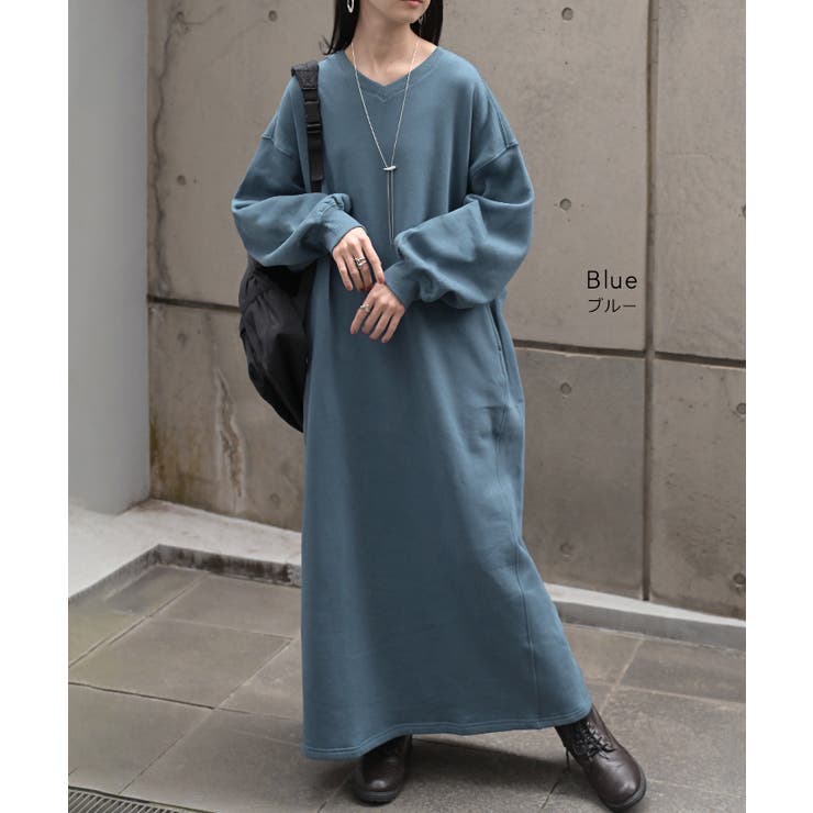 ワンピース 綿100％ 裏起毛 | HUG.U | 詳細画像18 