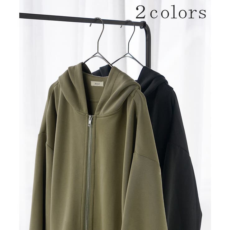 パーカー プリーツ スウェット | HUG.U | 詳細画像10 