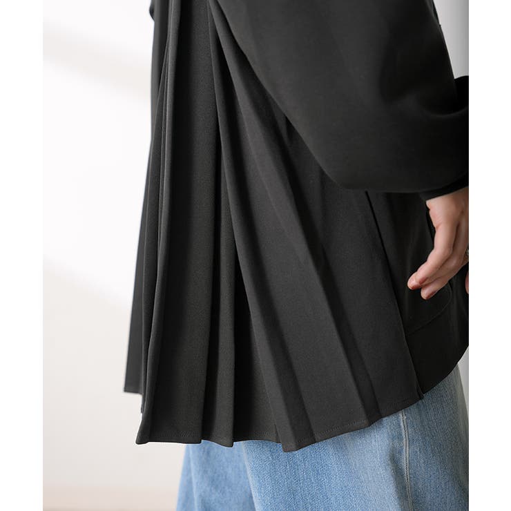 パーカー プリーツ スウェット | HUG.U | 詳細画像17 