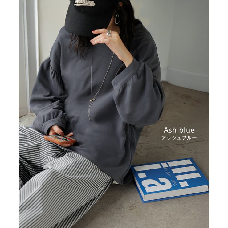 カットソー ロンT Vネック | HUG.U | 詳細画像11 