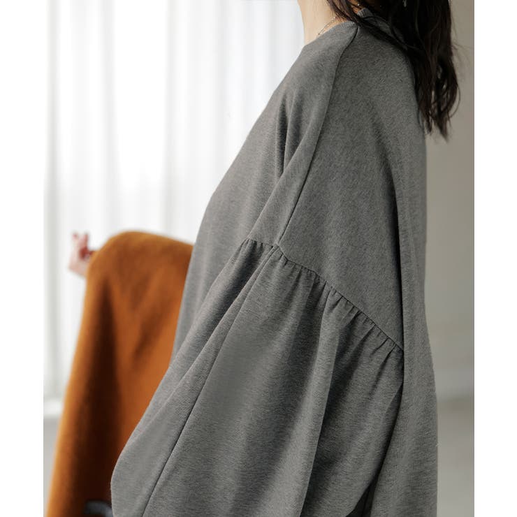 カットソー ロンT Vネック | HUG.U | 詳細画像9 