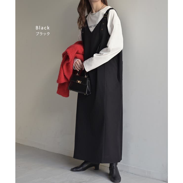 ワンピース ジャンパースカート サロペット | HUG.U | 詳細画像11 