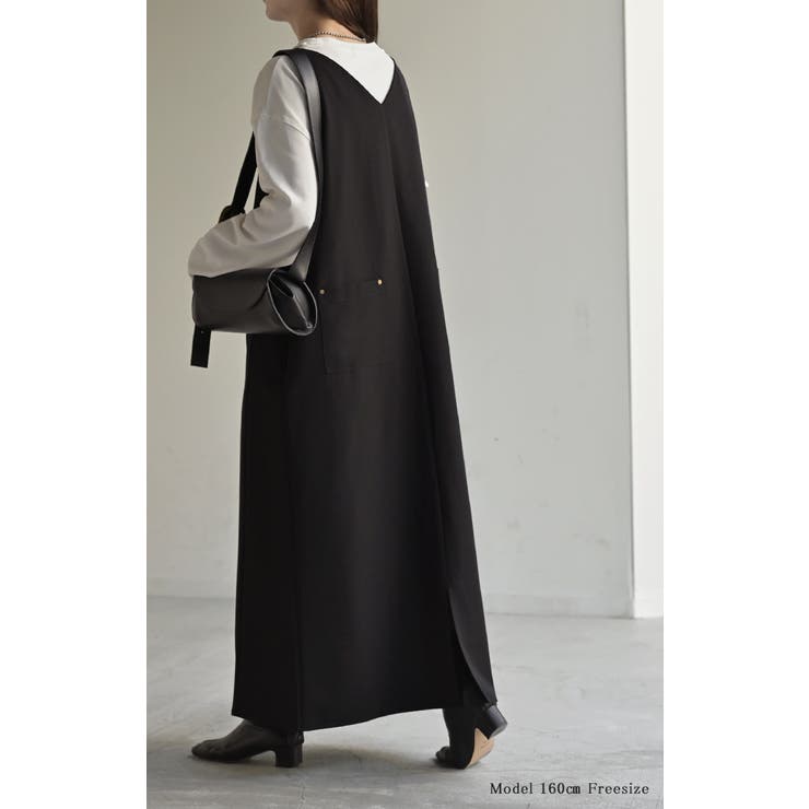 ワンピース ジャンパースカート サロペット | HUG.U | 詳細画像7 