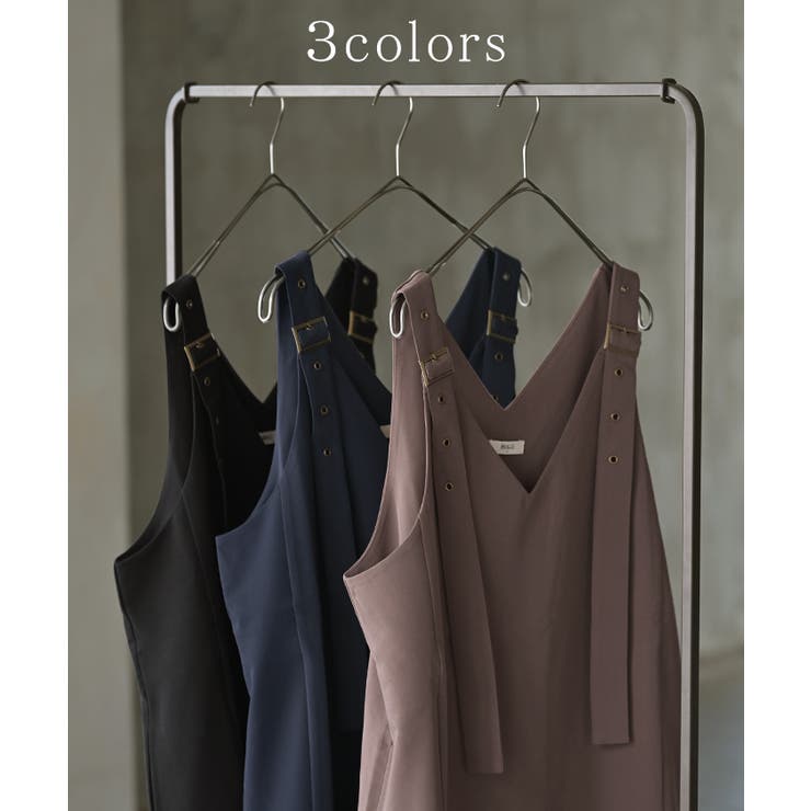 ワンピース ジャンパースカート サロペット | HUG.U | 詳細画像9 