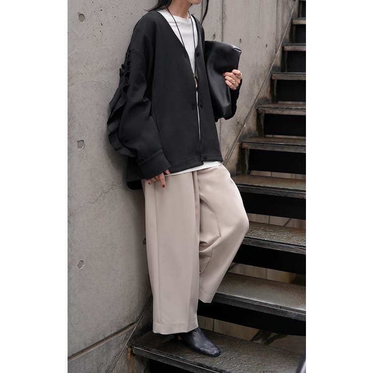 アウター ジャケット フリル | HUG.U | 詳細画像15 