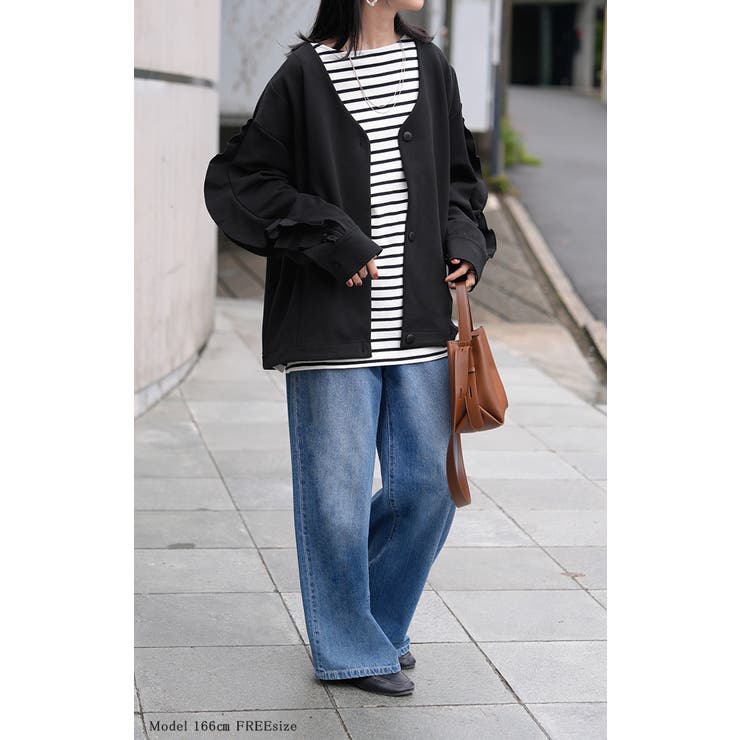 アウター ジャケット フリル | HUG.U | 詳細画像19 