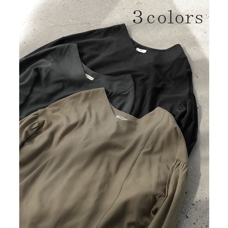 ワンピース ロング パフスリーブ | HUG.U | 詳細画像10 