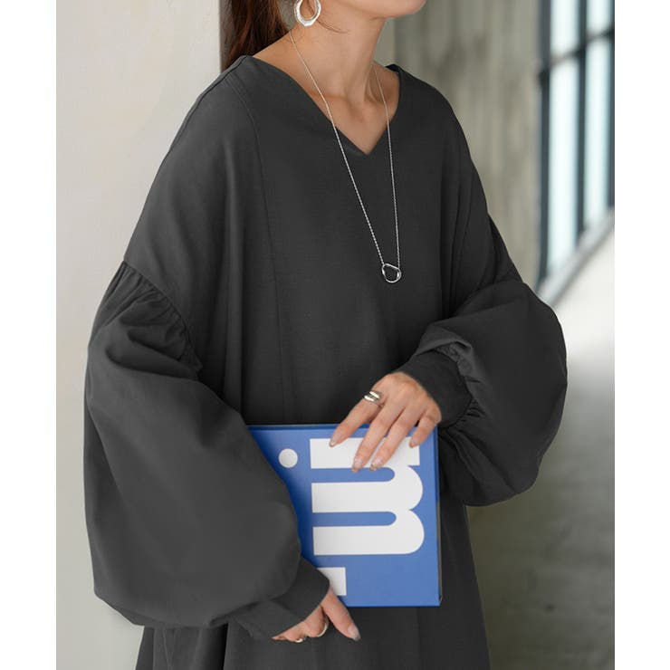 ワンピース ロング パフスリーブ | HUG.U | 詳細画像20 