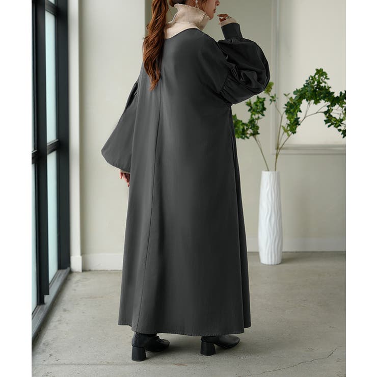 ワンピース ロング パフスリーブ | HUG.U | 詳細画像8 