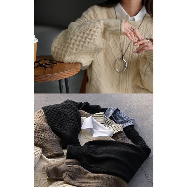 アンサンブル レディース トップス | HUG.U | 詳細画像21 