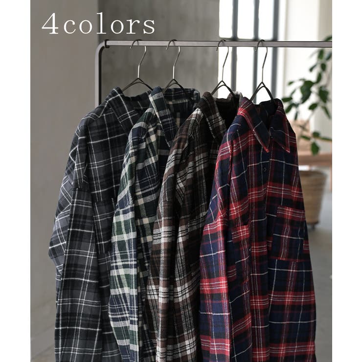 ワンピース シャツ チェック | HUG.U | 詳細画像9 