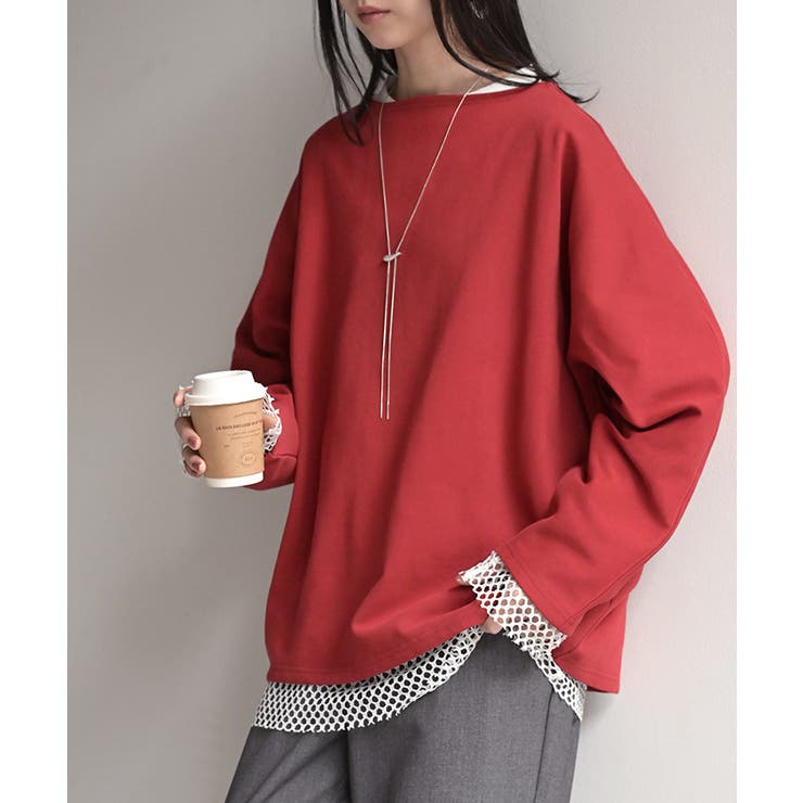 プルオーバー メッシュ セルフ | HUG.U | 詳細画像5 