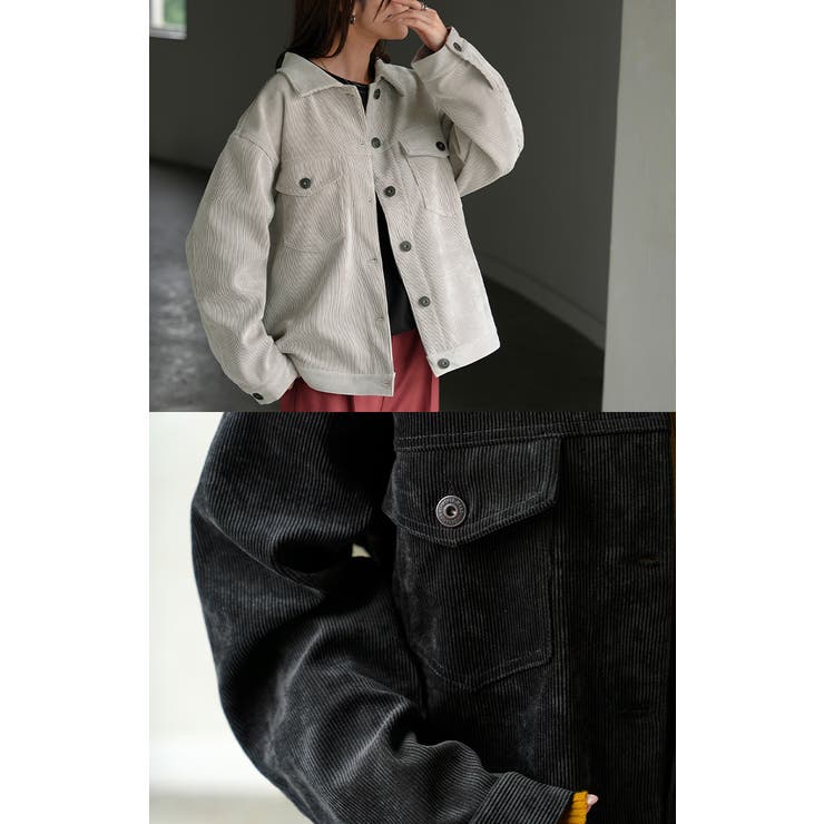 アウター ジャケット コーデュロイ[品番：HHHW0005318]｜HUG.U